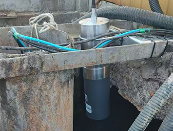 地森合志DSOD703 溢油監測傳感器安裝在俄羅斯污水渠